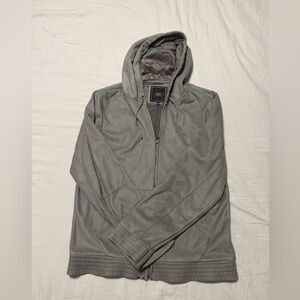 Obey Men's Gray Zip-Up Sweater